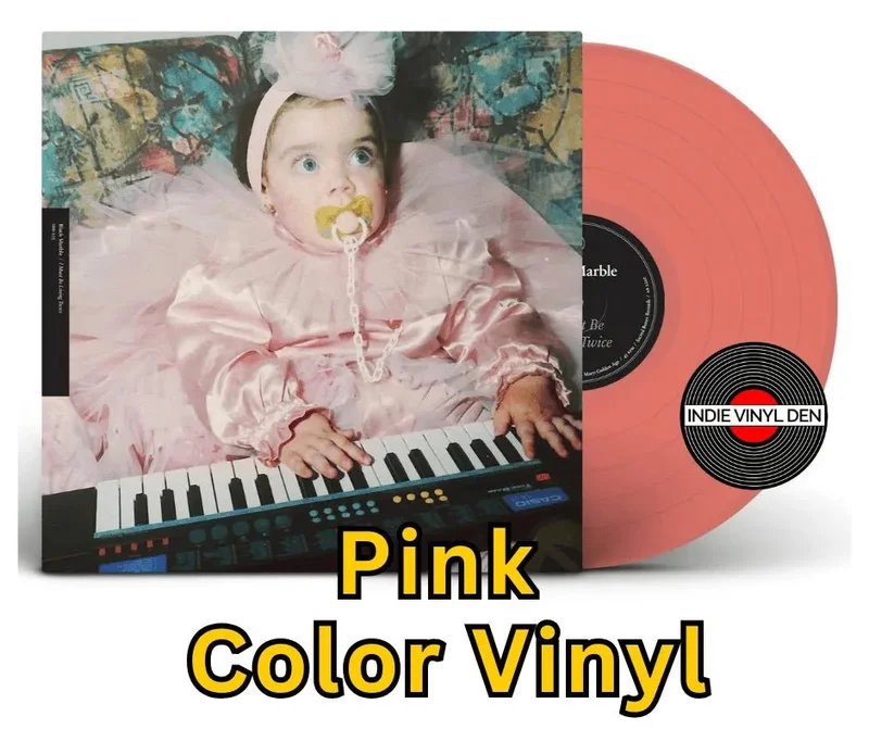 Black Marble - I Must Be Living Twice - Pink Color Vinyl Record