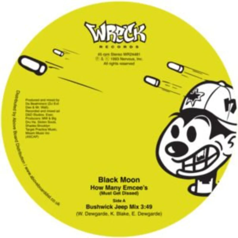 Black Moon - How Many Emcees 7" Vinyl