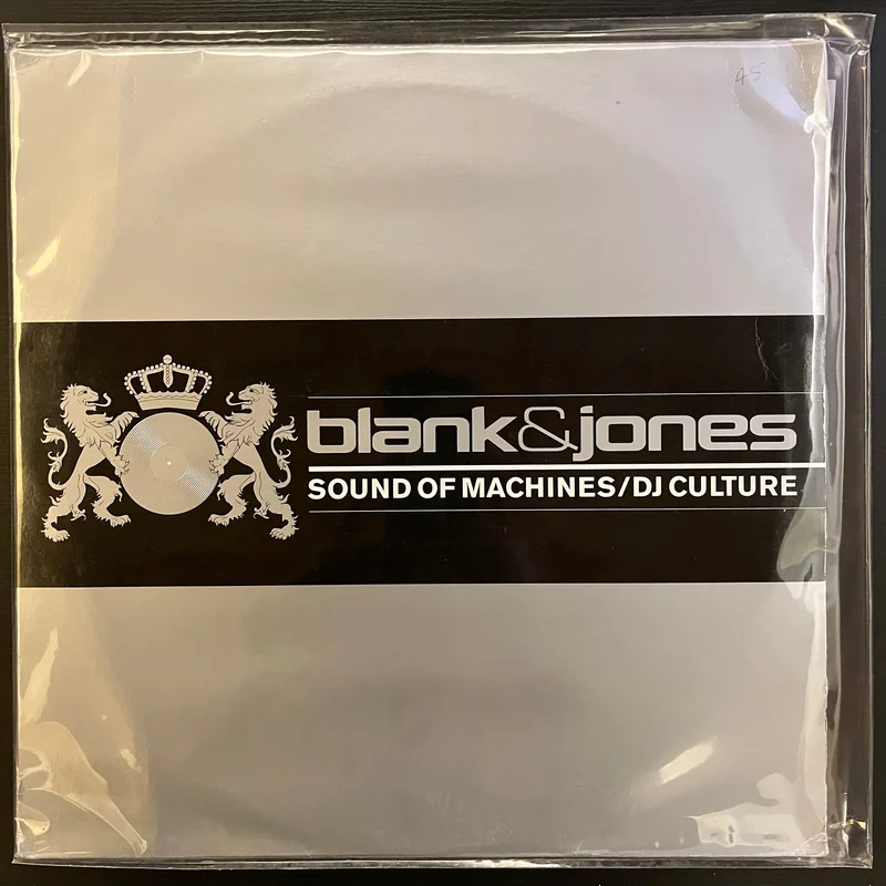 Blank & Jones - Sound Of Machines / DJ Culture ( (Used Vinyl - VG+) KG Marketplace