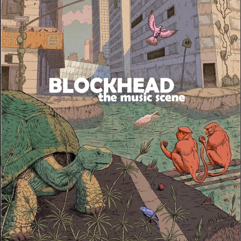 Blockhead - The Music Scene (Opaque Teal Color) Vinyl LP