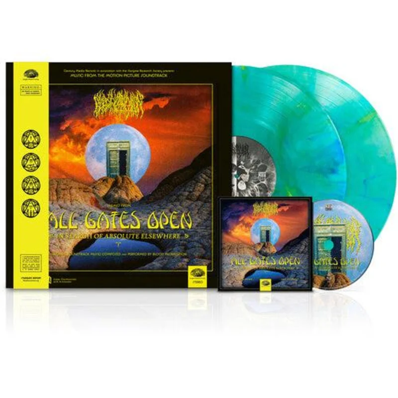 Blood Incantation - All Gates Open (Original Soundtrack) [Ltd.Algae 2LP+Blu-ray & LP] (Blue/Green Limited Edition Vinyl) (Pre Order)