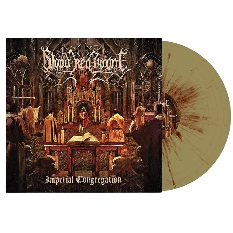 Blood Red Throne - Imperial Congregation (Gold & Red Splatter)