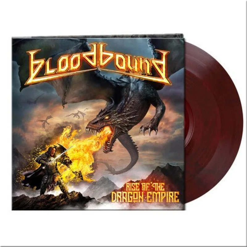 Bloodbound - Rise Of The Dragon Empire (Red & Black Marble)