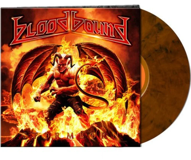 Bloodbound - Stormborn (Orange/Black Marble)