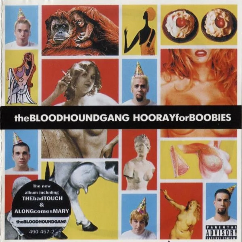 Bloodhound Gang - Hooray For Boobies (Blue & White Splatter Color) Vinyl LP