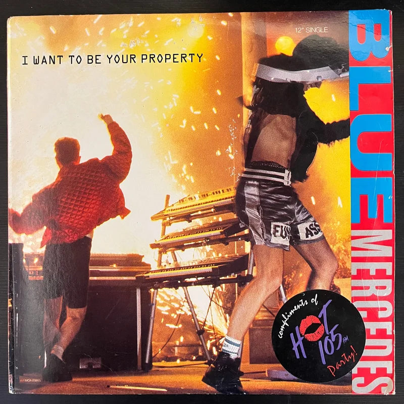 Blue Mercedes - I Want To Be Your Property ( (Used Vinyl - VG+) KV Marketplace