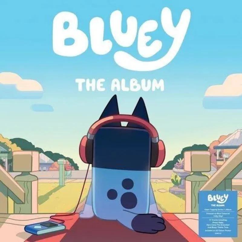 Bluey - Bluey, The Album - Bluey Color  Vinyl Record *