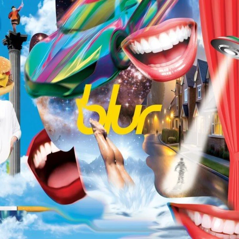 Blur - Great Escape (30th Anniversary Blue & Yellow Color) Vinyl LP