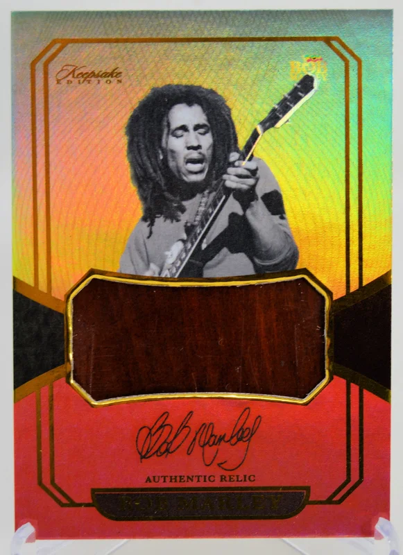 Bob Marley - Guitar Piece Keepsake Trading Card