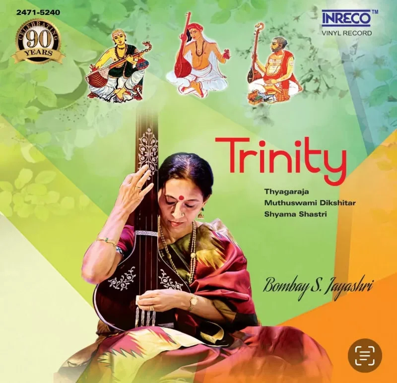 Bombay S. Jayashri - Trinity (Arrives in 4 days)