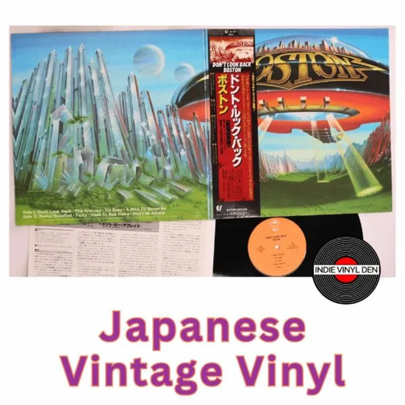 Boston - Don't Look Back - Japanese Vintage Vinyl