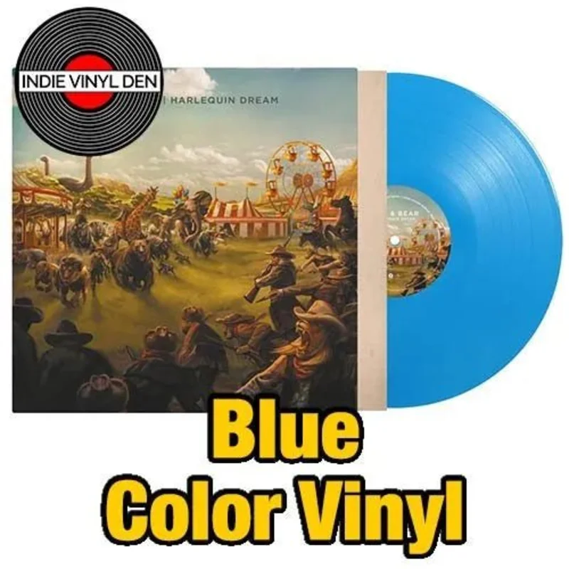 Boy & Bear - Harlequin Dream (10th Anniversary) - Royal Blue Color Vinyl Record