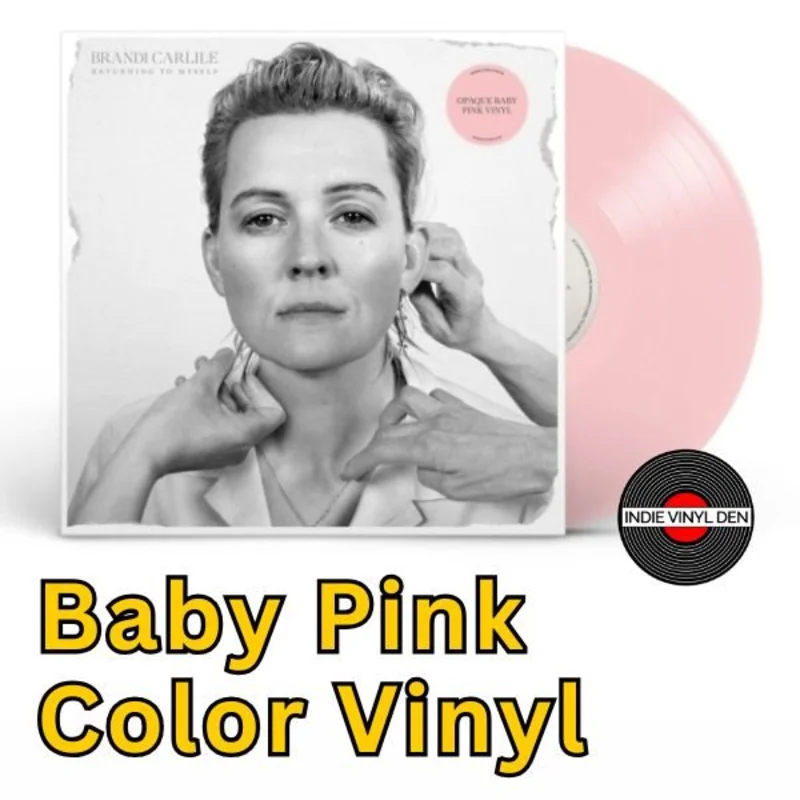 Brandi Carlile - Returning to Myself - Baby Pink Color Vinyl Record*