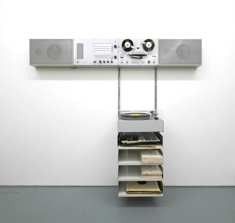 Braun Hi-Fi Wall Unit Stereo System 1965 Dieter Rams Design