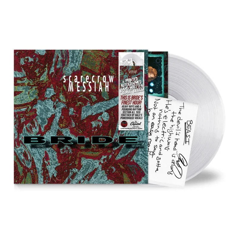 Bride - Scarecrow Messiah (Clear Glass Vial Vinyl)