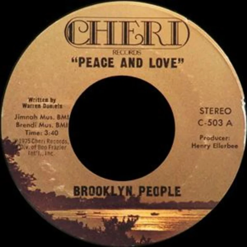 Brooklyn People - Peace and Love (Record Store Day UK 2025) Vinyl 7"