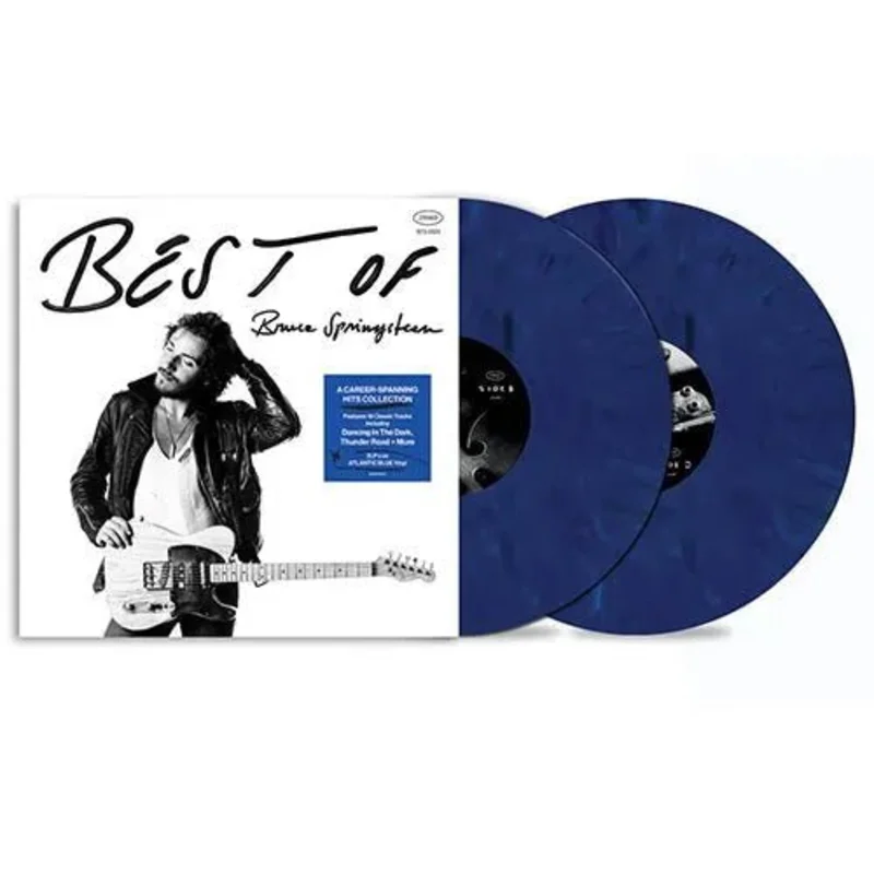Bruce Springsteen - Best of Bruce Springsteen - Atlantic Blue Color Vinyl Record IMPORT