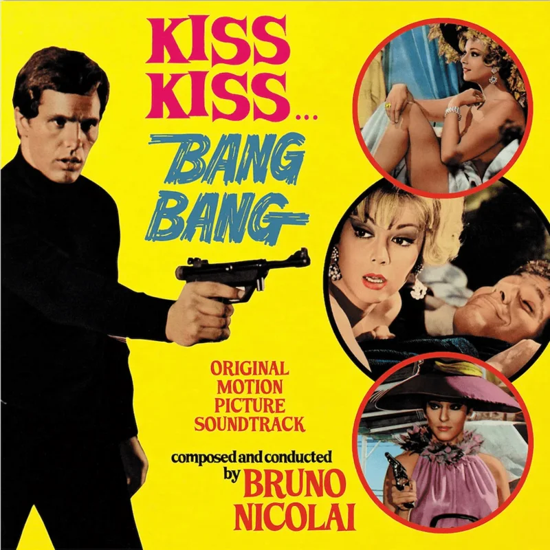 Bruno Nicolai - Kiss Kiss Bang Bang (Original Soundtrack) (RSD 2025 Unofficial) Vinyl LP