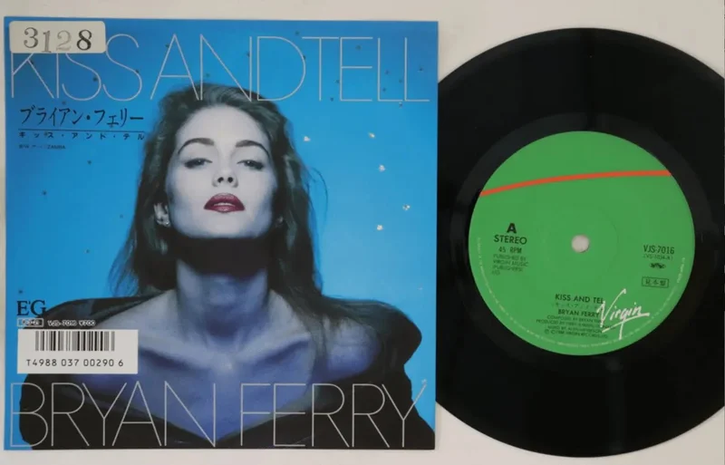 Bryan Ferry - Kiss And Tell  - Japanese Vintage 7" Vinyl Single