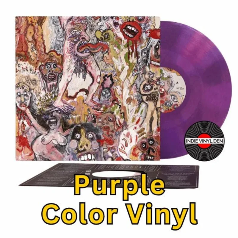 Bug Club, The - Very Human Features - Purple Color Vinyl Record