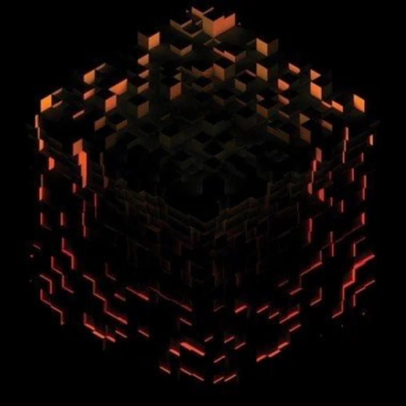 C418 - Minecraft Volume Beta (Red/Orange/Yellow Splatter Color) Vinyl LP