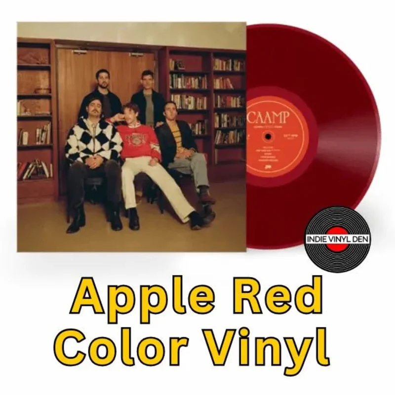 Caamp - Copper Changes - Apple Red Color Vinyl Record