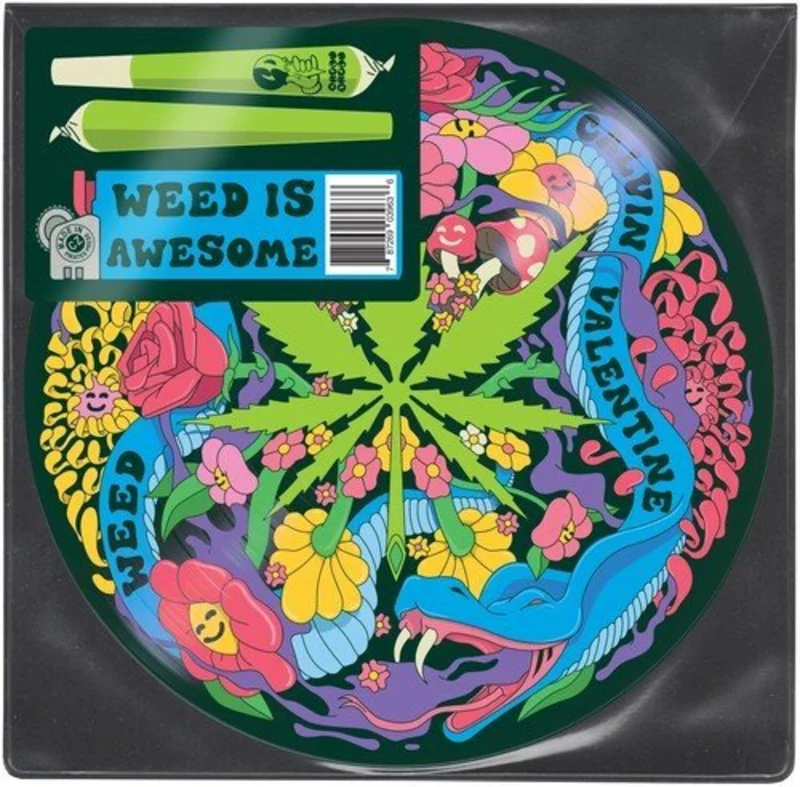 Calvin Valentine - Weed is Awesome Picture Disc Vinyl LP