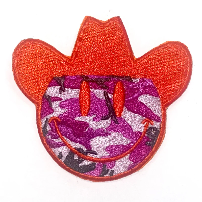 Camo Cowboy Logo Patch