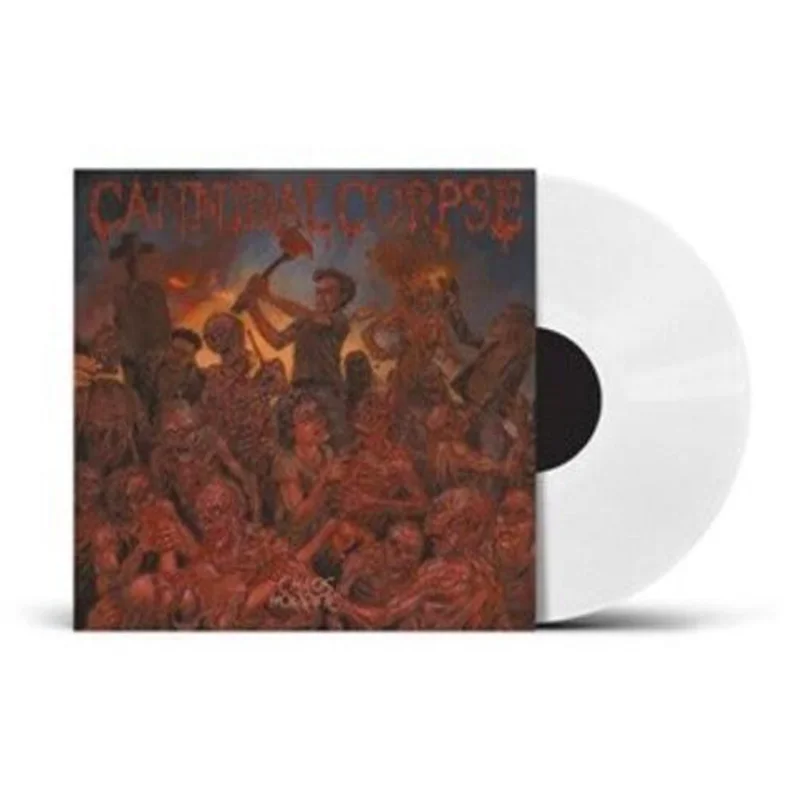 Cannibal Corpse - Chaos Horrific (UK Exclusive White Vinyl, Import)