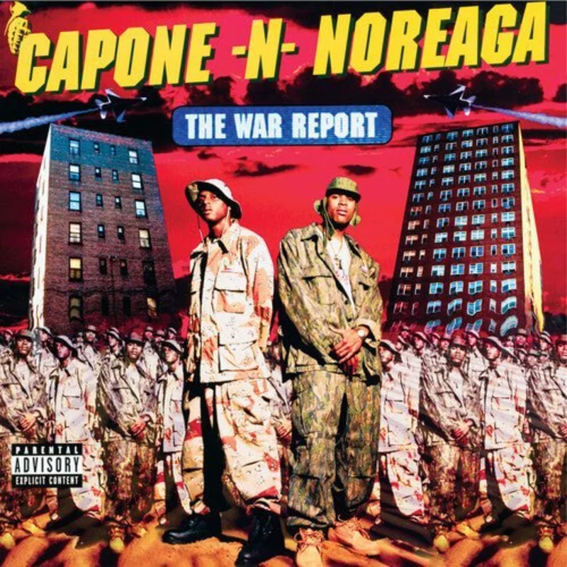 Capone-N-Noreaga - The War Report Clear/Red/Blue Colored Vinyl LP