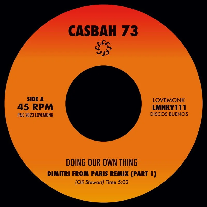 Casbah 73 - Doing Our Own Thing (Dimitri From Paris Remix) Vinyl 7"
