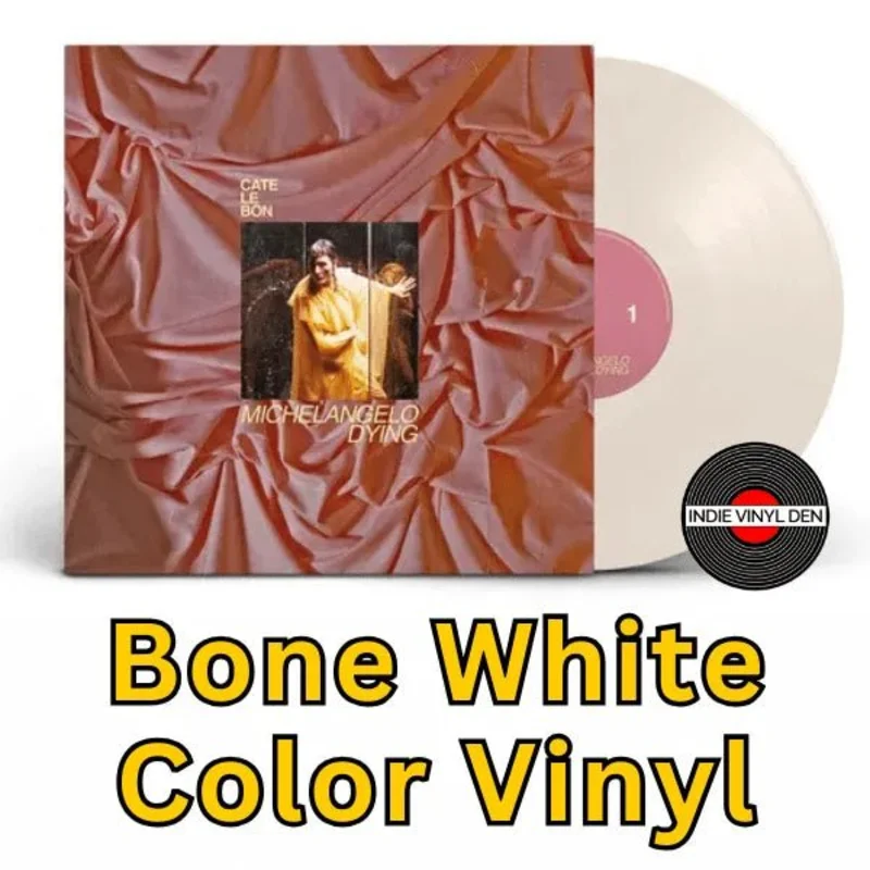 Cate Le Bon - Michelangelo Dying - Bone White Vinyl Record *