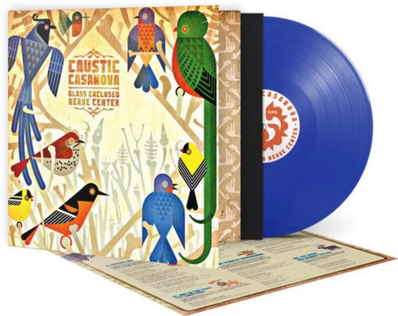 Caustic Casanova - Glass Enclosed Nerve Center (Transparent Blue Vinyl)