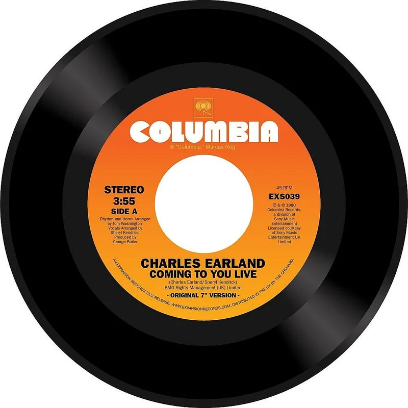 Charles Earland - Coming To You Vinyl 7"