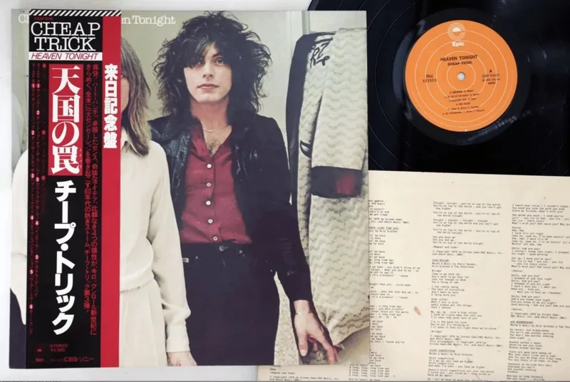 Cheap Trick - Heaven Tonight - Japanese Vintage Vinyl