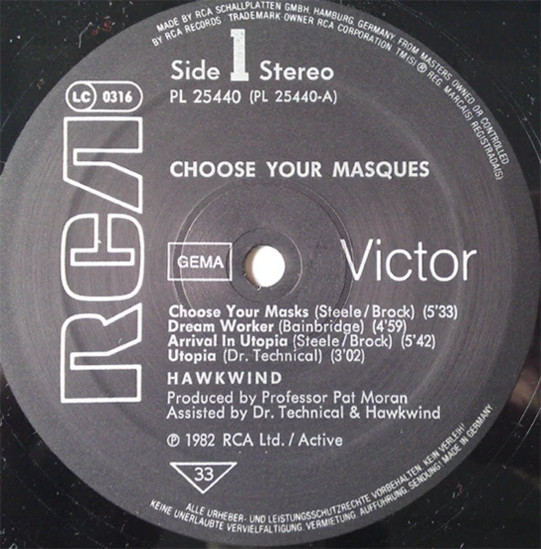 Choose Your Masques