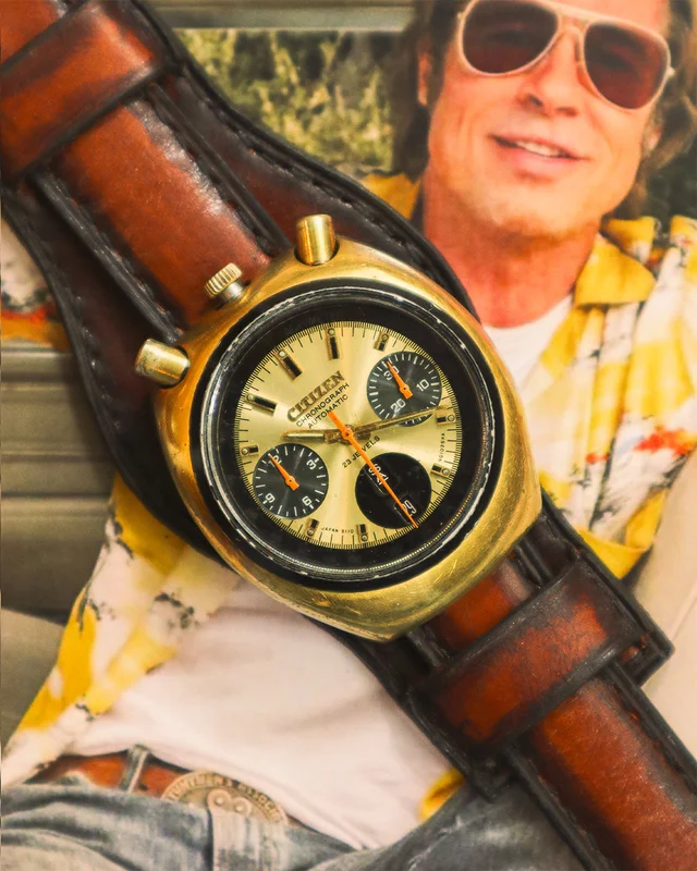 Citizen - Bullhead Fly-Back Chronograph (With Bund Strap)