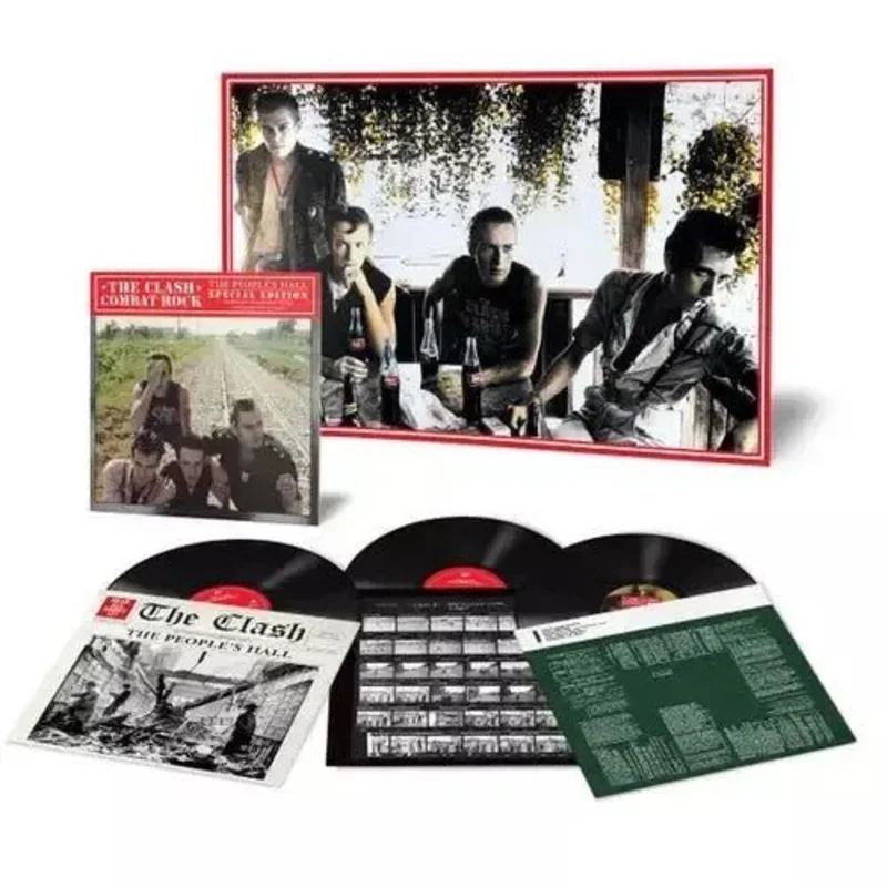 Clash, The  - Combat Rock + The Peoples Hall: Special Edition - 180g Vinyl  Record 3LP)