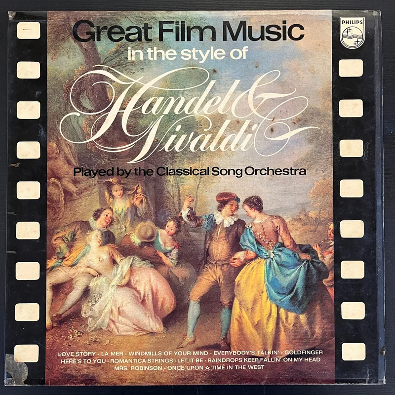 Classical Song Orchestra - Great Film Music In The Style Of Handel & Vivaldi ( (Used Vinyl - VG) LM Marketplace