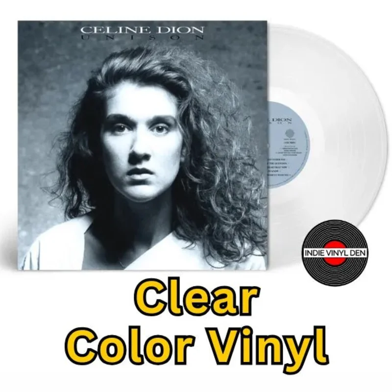 Cline Dion - Unison: 35th Anniversary  - Clear Color Vinyl Record