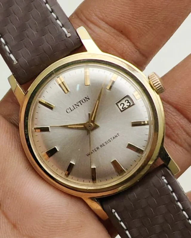 Clinton Vintage Watch Circa 1960s-1970s