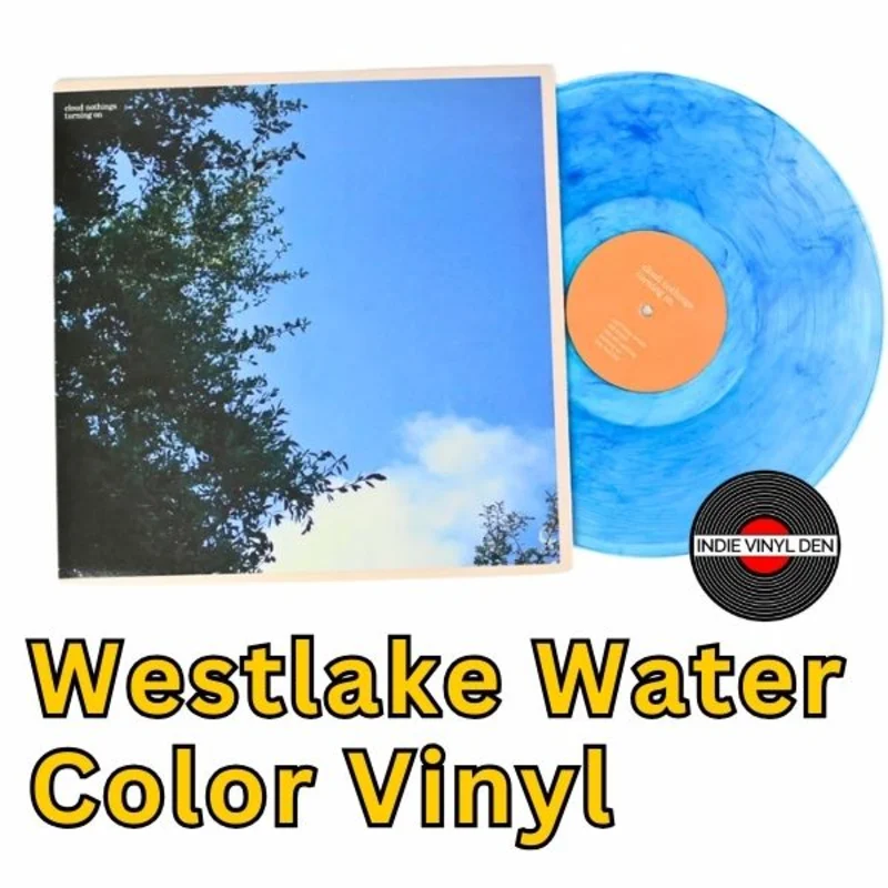 Cloud Nothings - Turning On - Westlake Water Color Vinyl Record