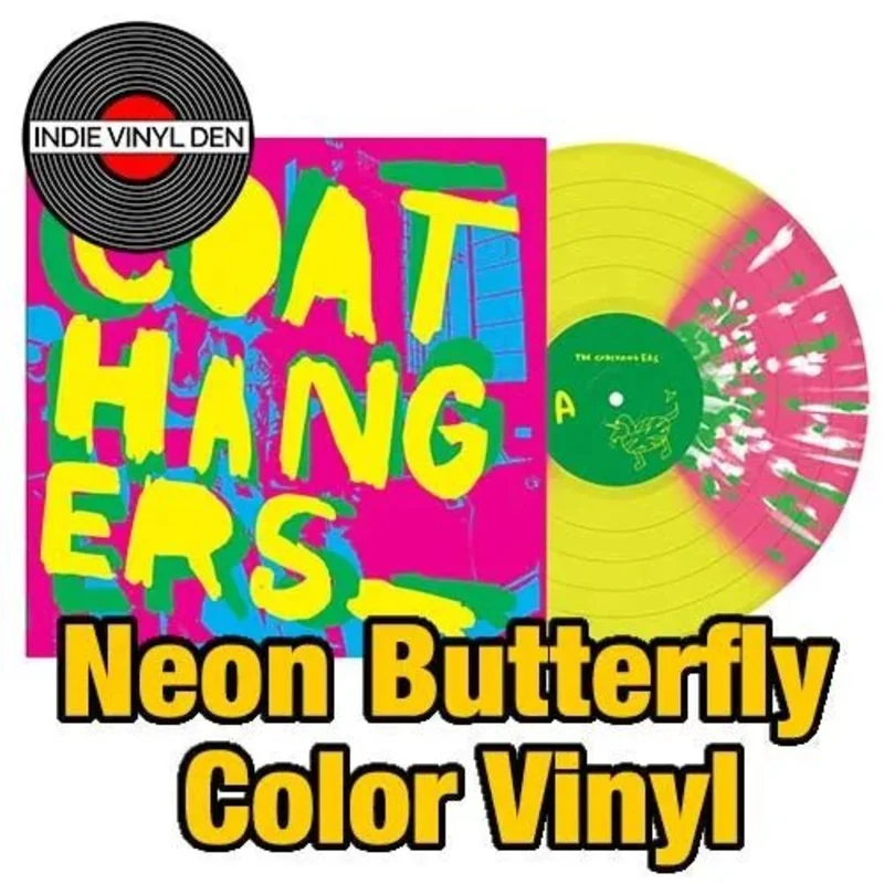 Coathangers The, The Coathangers (Deluxe Edition) - Neon Butterfly Color Vinyl Record