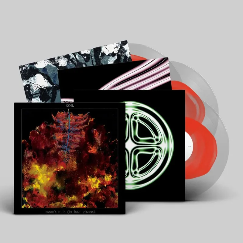 Coil - Moon's Milk (In Four Phases) - 3xLP - Red in Clear Vinyl