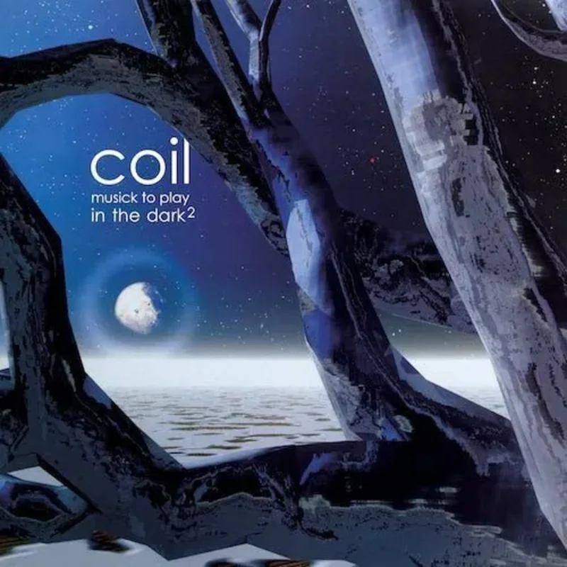 Coil - Musick To Play In The Dark - White & Black Smoke Color Vinyl Record 2LP