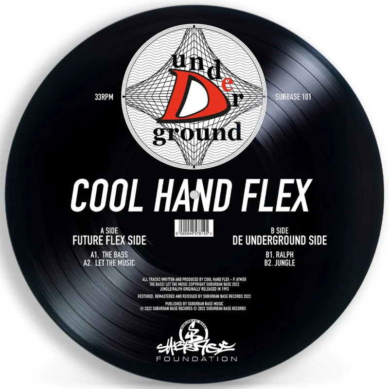 Cool Hand Flex - De Underground (Picture Disc) 12" Vinyl