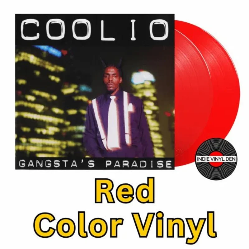 Coolio - Gangsta's Paradise - 180g Red Color Vinyl Record