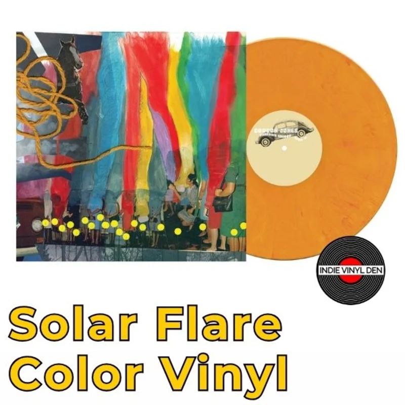 Cotton Jones - Paranoid Cocoon - Solar Flare Color Vinyl Record