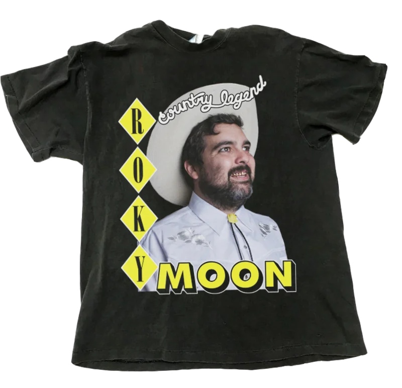 Country Legend Roky Moon Tee - LAST CHANCE!