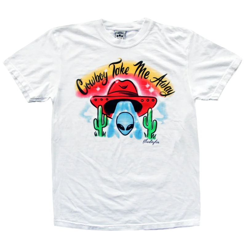 Cowboy Take Me Away Unisex Tee